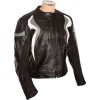 RTX Motorrad Black Leather Motorcycle Jacket